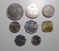 Шри-Ланка. Набор из 8 монет
