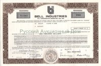 Bell Industries, California. 10% debenture. 1975