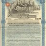 New Russia Company limited. 100 f.,  6% first mortgage debenture, 1910