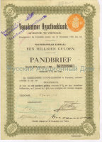 Veendammer Hypotheekbank, gevestigd te Veendam. 5% Pandbrief 500 gulden. Veendam, 1919